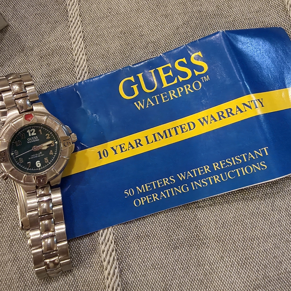 Guess Waterpro Silver Watch